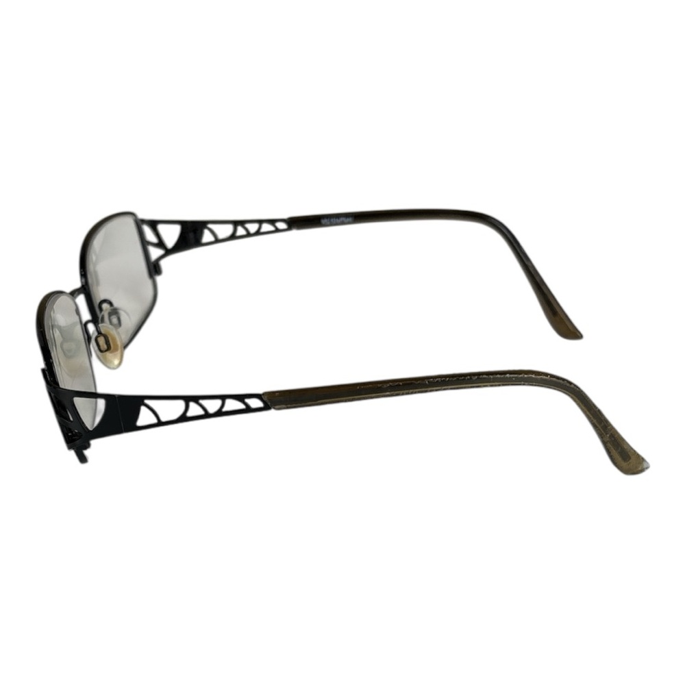 Roberto Steffani RSS-01 Col.90 Black Eyeglasses 53/17/135  (DAMAGE stem)